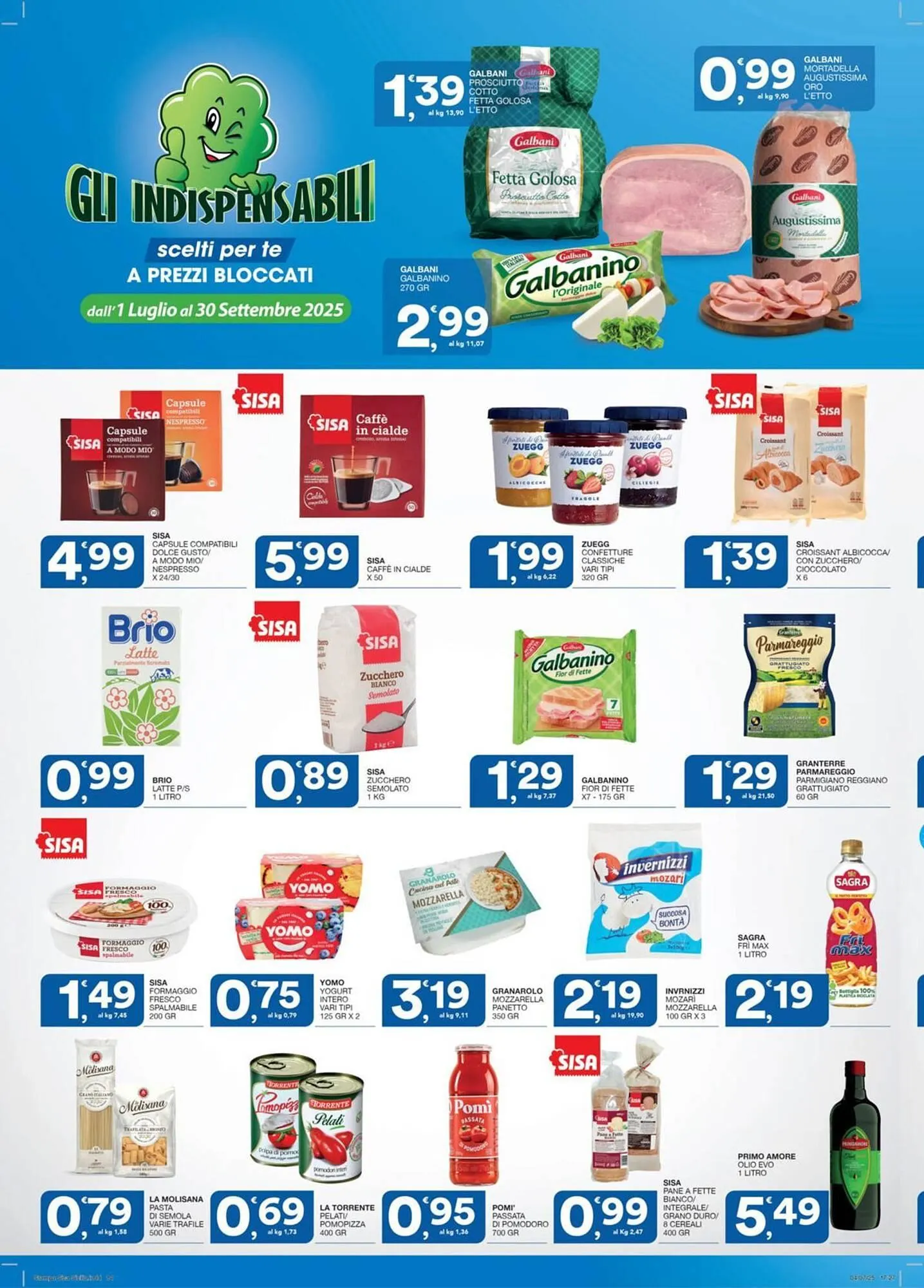 Volantino Sisa da 17 luglio a 30 luglio di 2025 - Pagina del volantino 14
