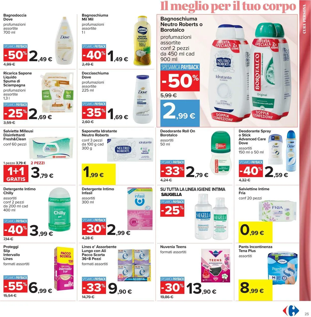 Carrefour Volantino attuale da 15 settembre a 25 settembre di 2025 - Pagina del volantino 25