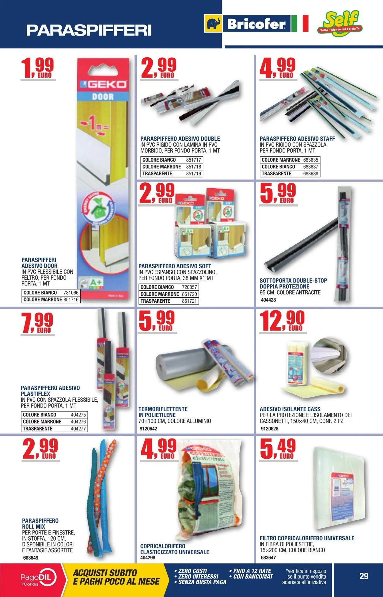 Self - Roma Volantino attuale da 13 aprile a 27 aprile di 2025 - Pagina del volantino 29