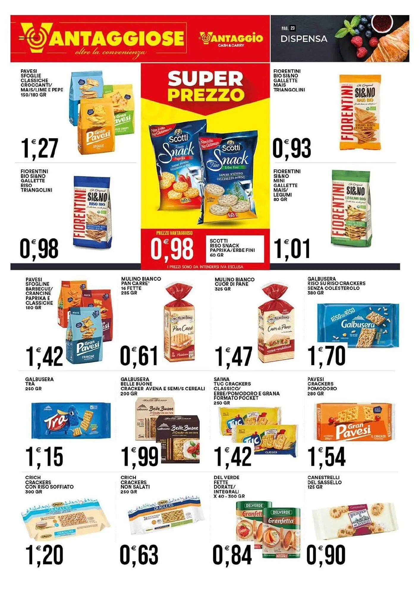 Volantino Vantaggio Cash&Carry da 1 dicembre a 13 dicembre di 2025 - Pagina del volantino 24