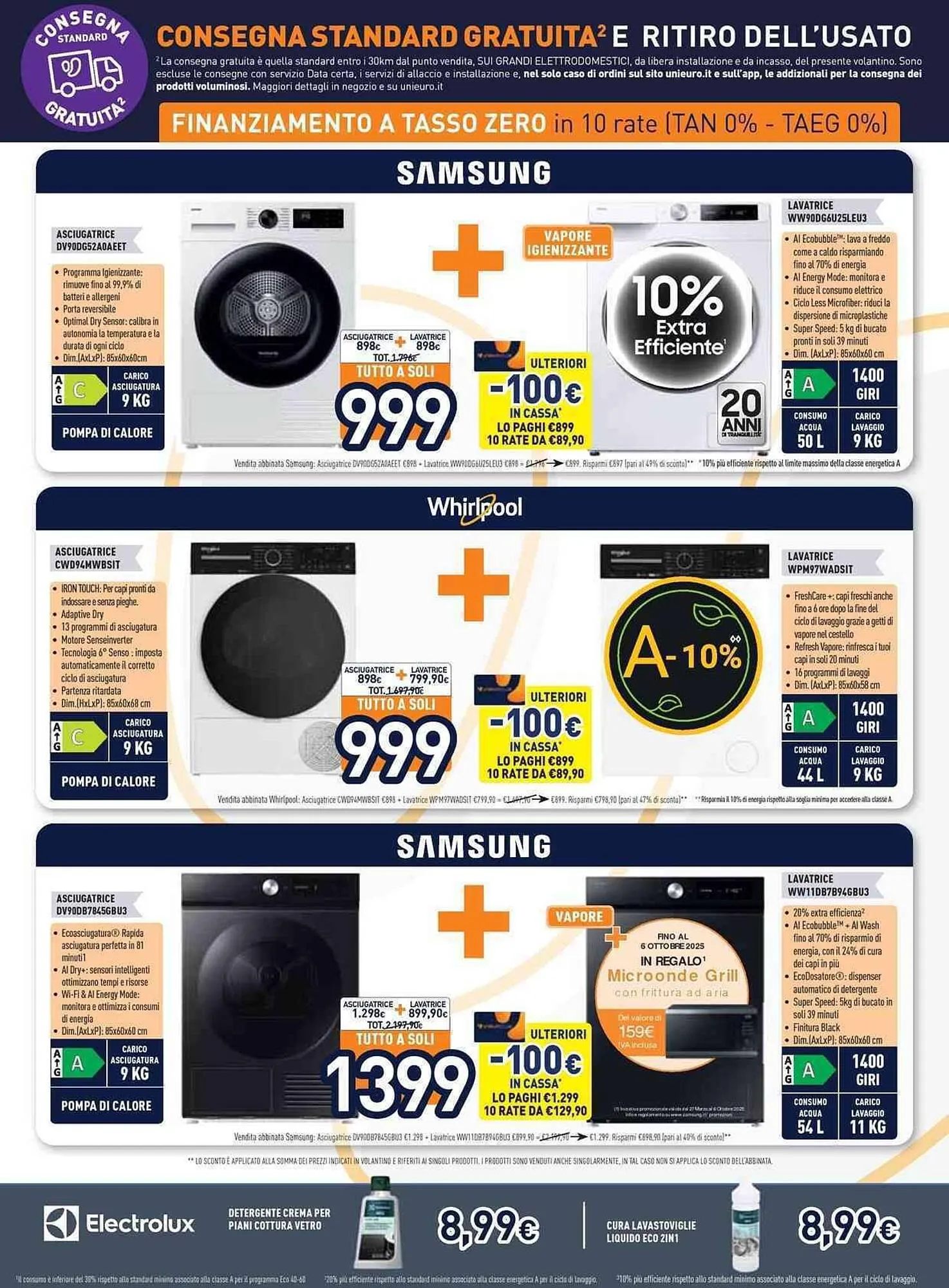 Volantino Unieuro da 17 settembre a 3 ottobre di 2025 - Pagina del volantino 5