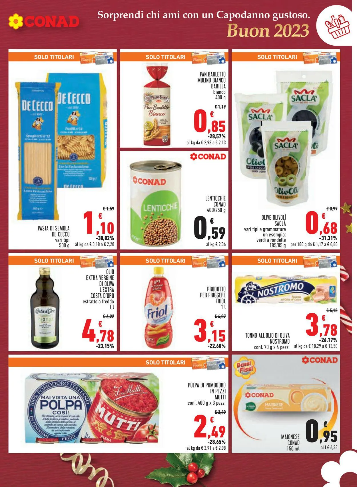 Conad Volantino attuale da 22 gennaio a 4 gennaio di 2025 - Pagina del volantino 7