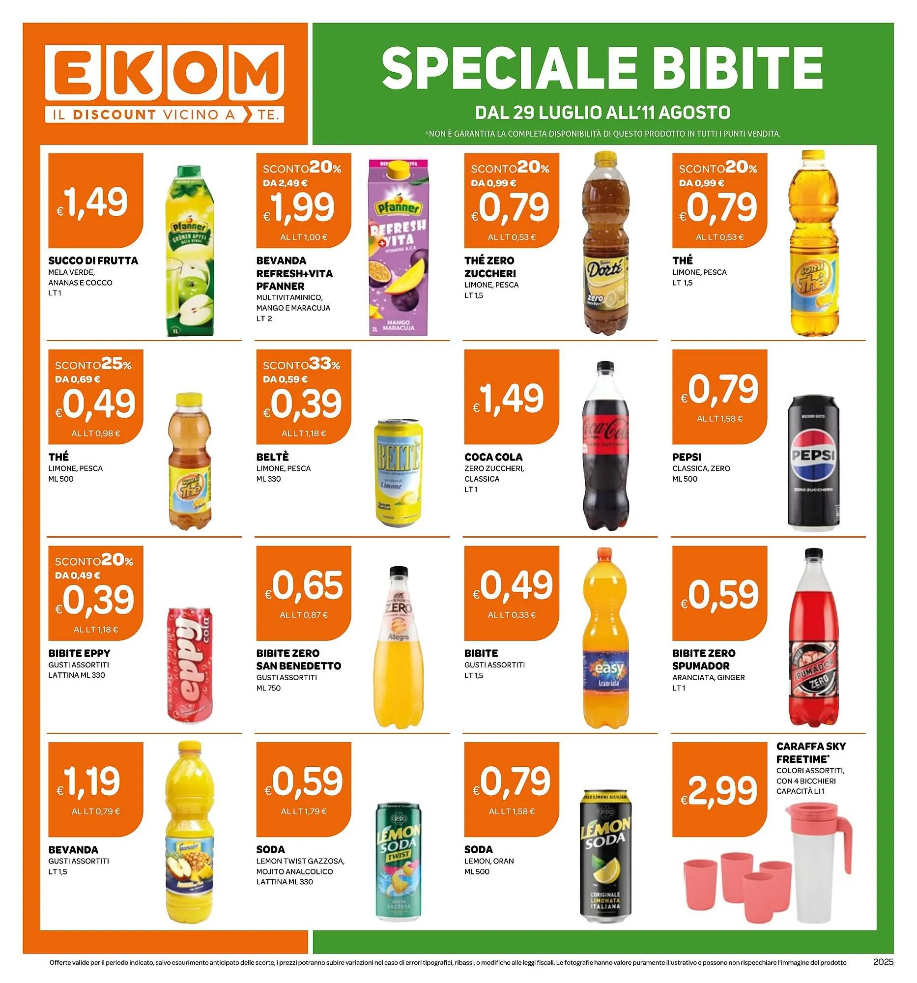 Volantino Ekom da 29 luglio a 11 agosto di 2025 - Pagina del volantino 12