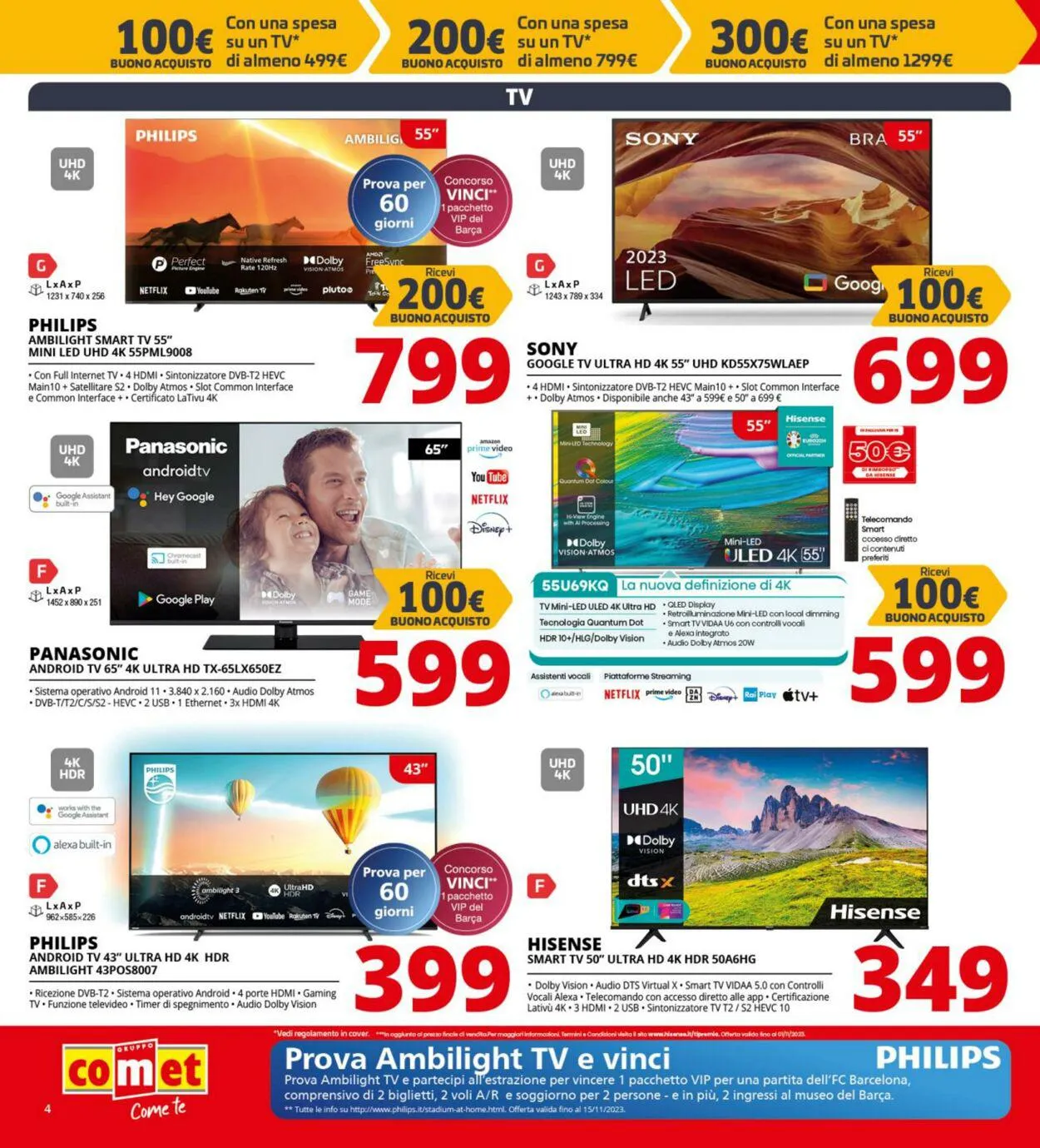 Comet Volantino attuale da 11 ottobre a 25 ottobre di 2023 - Pagina del volantino 4