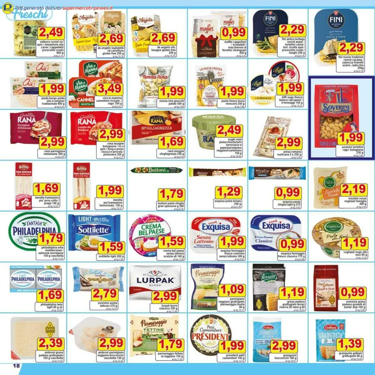 Pewex Volantino attuale da 18 marzo a 1 aprile di 2025 - Pagina del volantino 18
