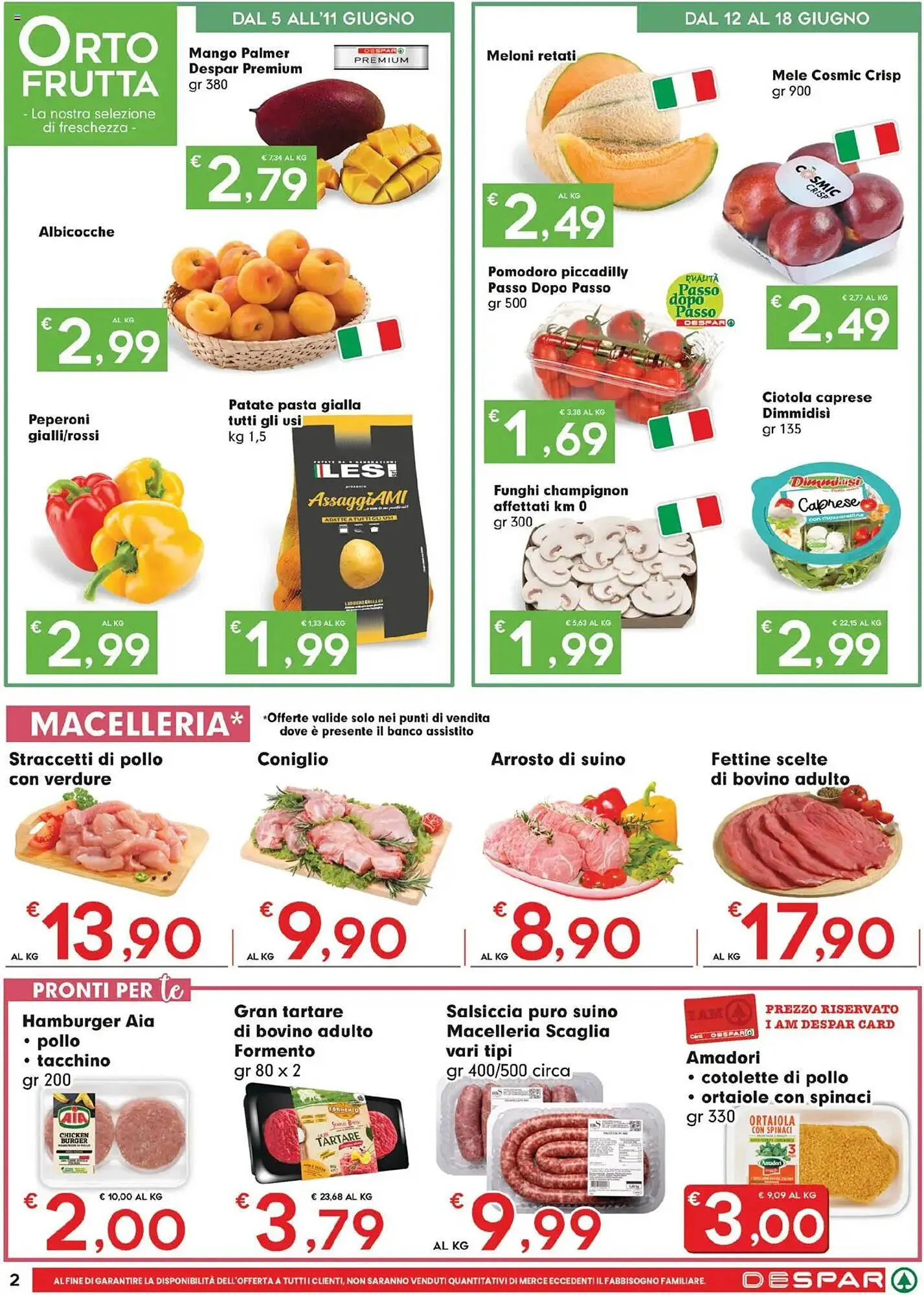 Volantino Despar da 5 giugno a 18 giugno di 2025 - Pagina del volantino 2