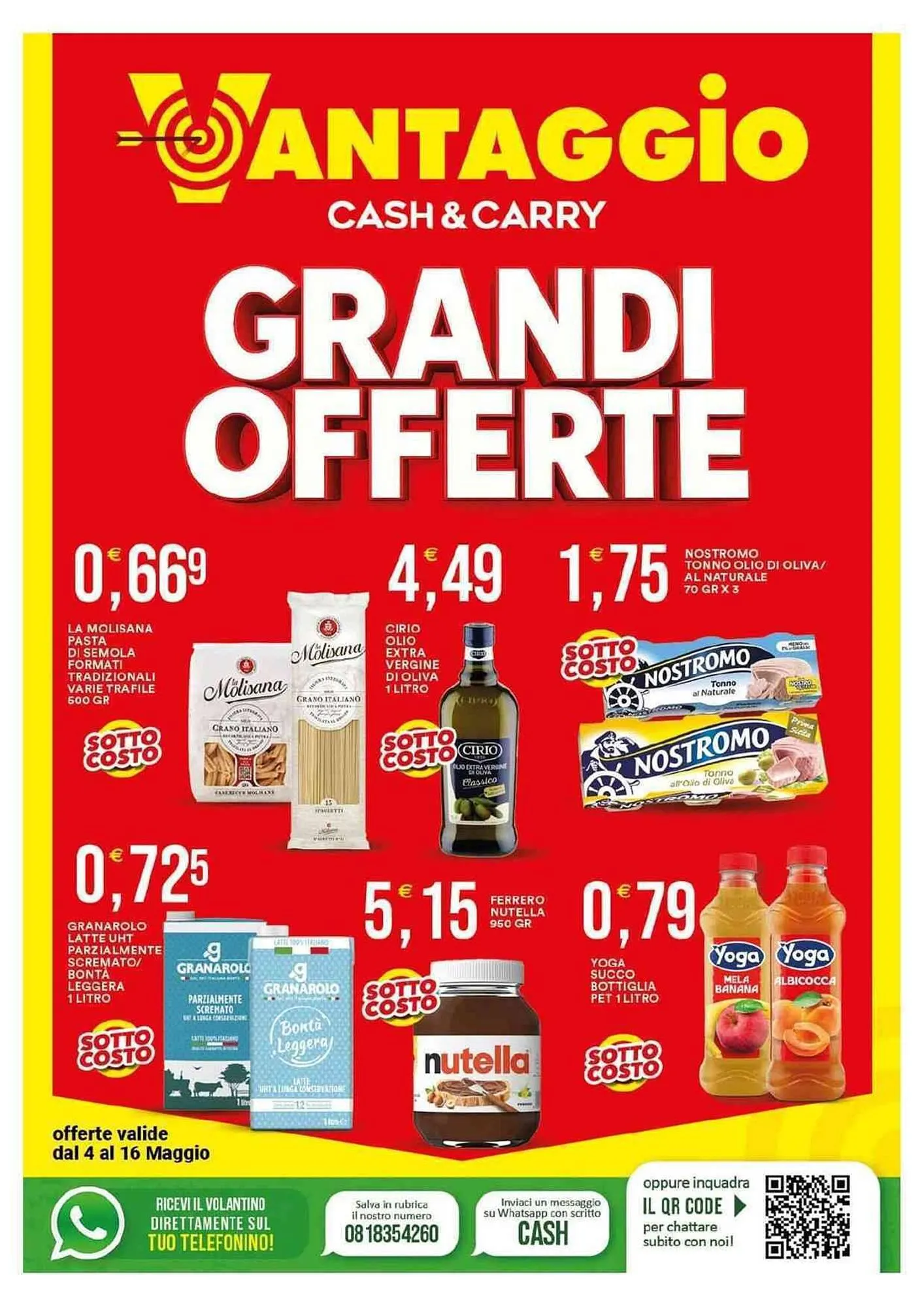 Volantino Vantaggio Cash&Carry da 4 maggio a 16 maggio di 2026 - Pagina del volantino 1