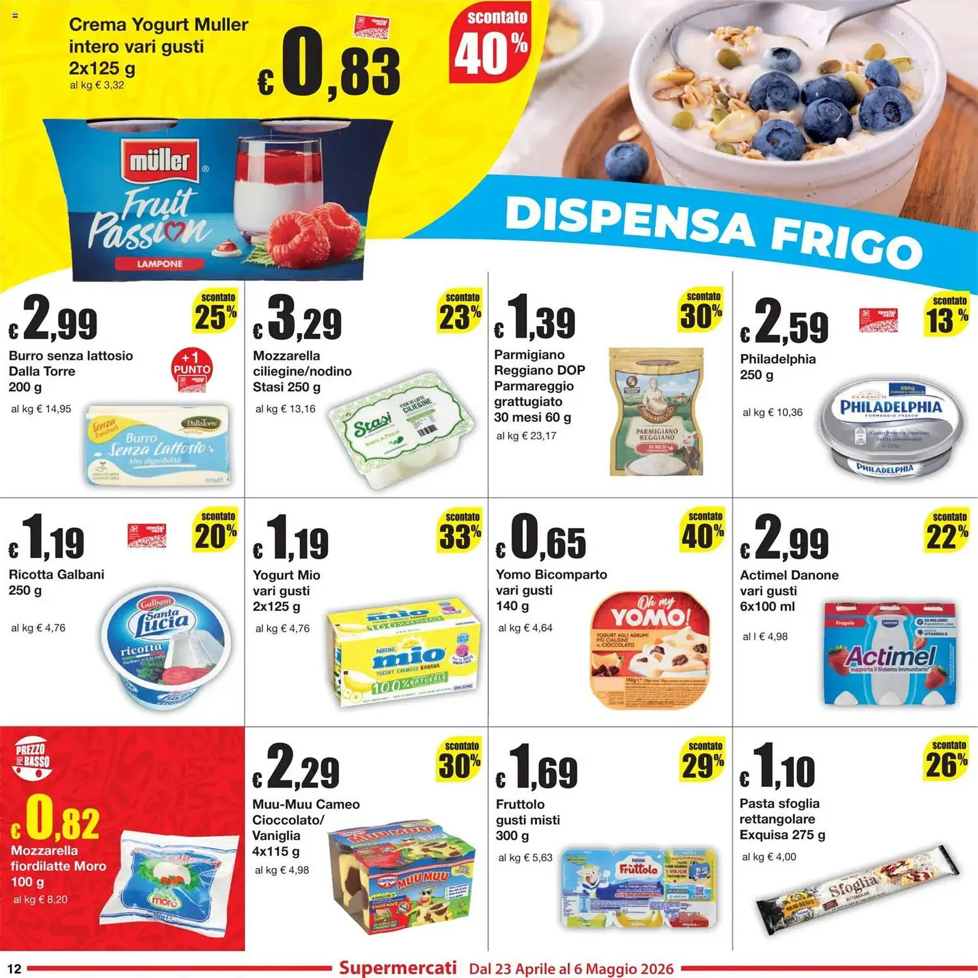 Volantino Sì con te da 23 aprile a 6 maggio di 2026 - Pagina del volantino 12