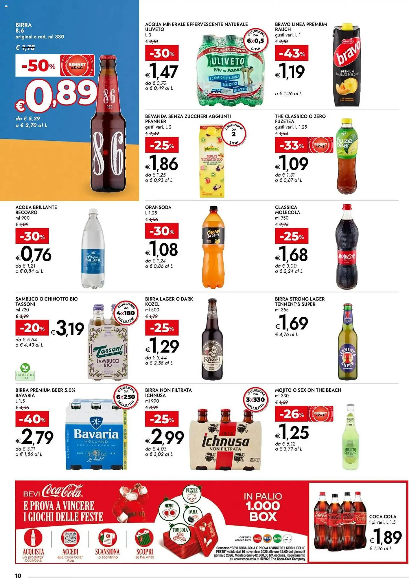 Volantino Bennet da 27 novembre a 10 dicembre di 2025 - Pagina del volantino 10