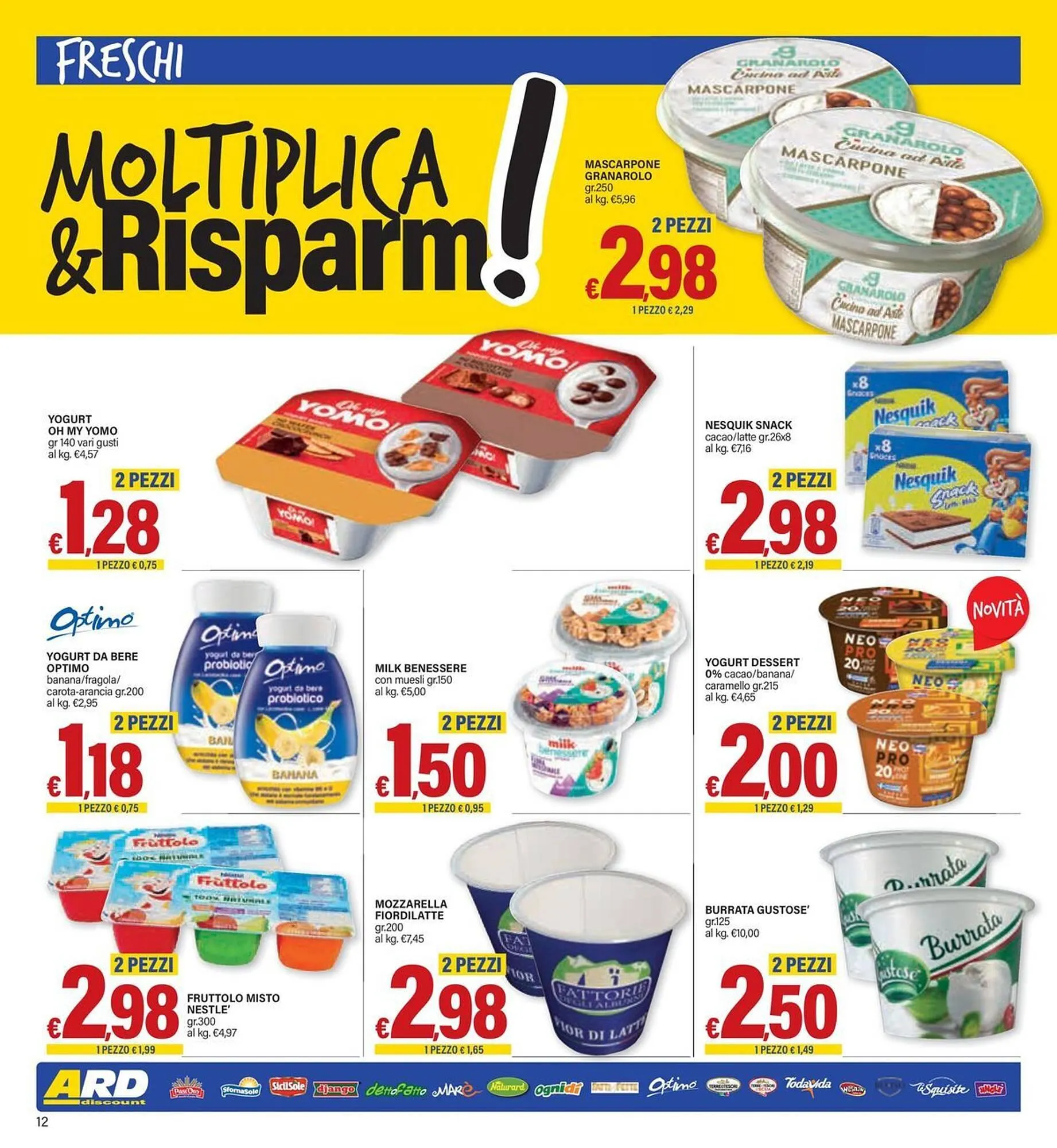 Volantino Ard Discount da 8 agosto a 18 agosto di 2024 - Pagina del volantino 12