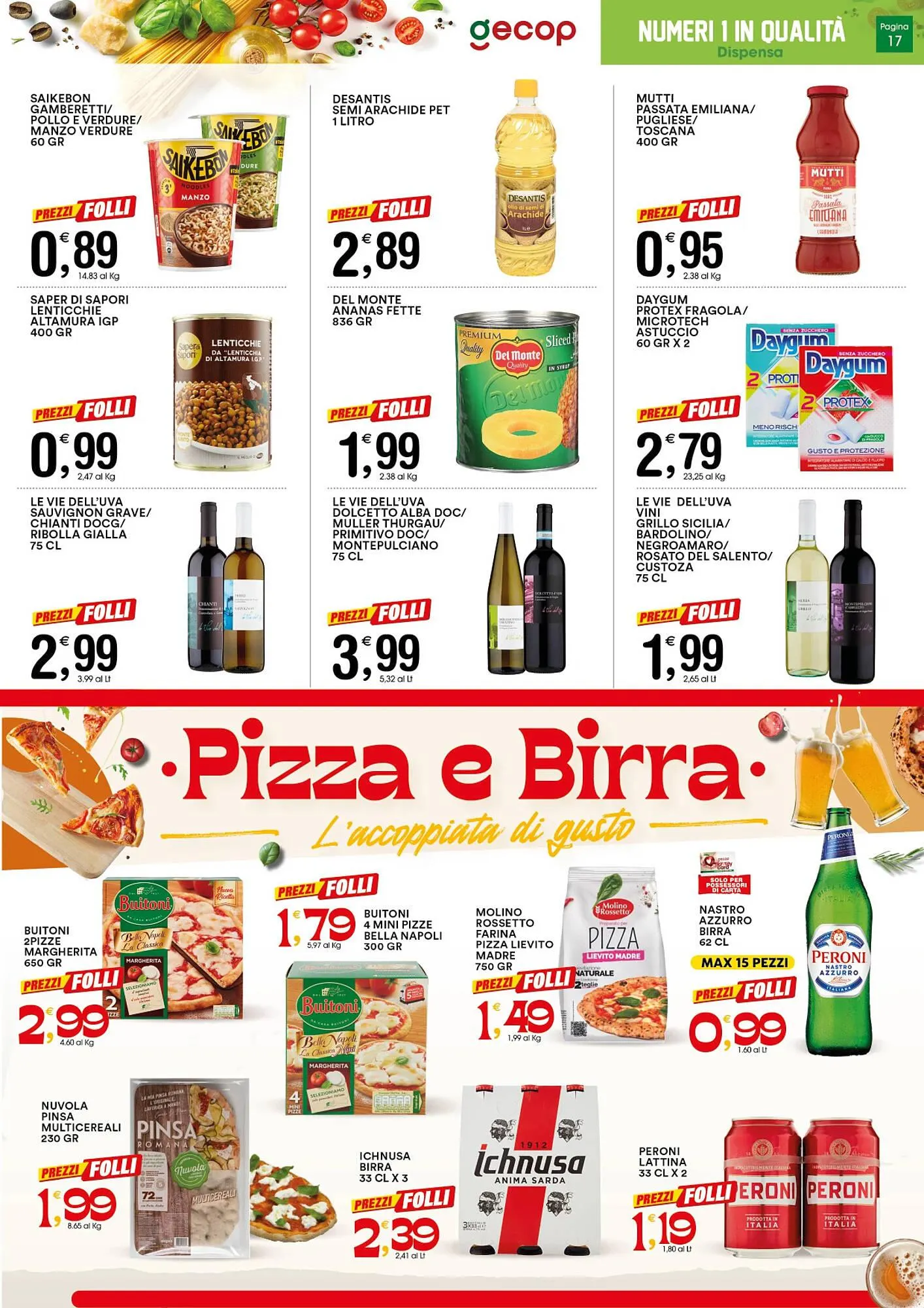 Volantino Gecop da 2 ottobre a 15 ottobre di 2023 - Pagina del volantino 17