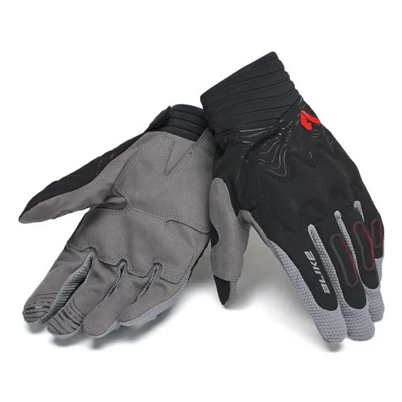 Guanti da moto Dunes Air Nero/Ghiaccio/Rosso