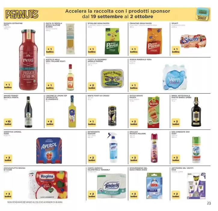 Dal 19 settembre al 2 ottobre da 19 settembre a 2 ottobre di 2024 - Pagina del volantino 23