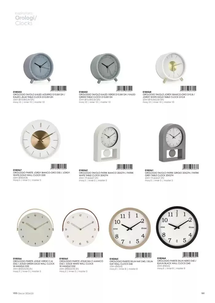 Home decor catalogue 2024/25 da 21 gennaio a 31 dicembre di 2025 - Pagina del volantino 183