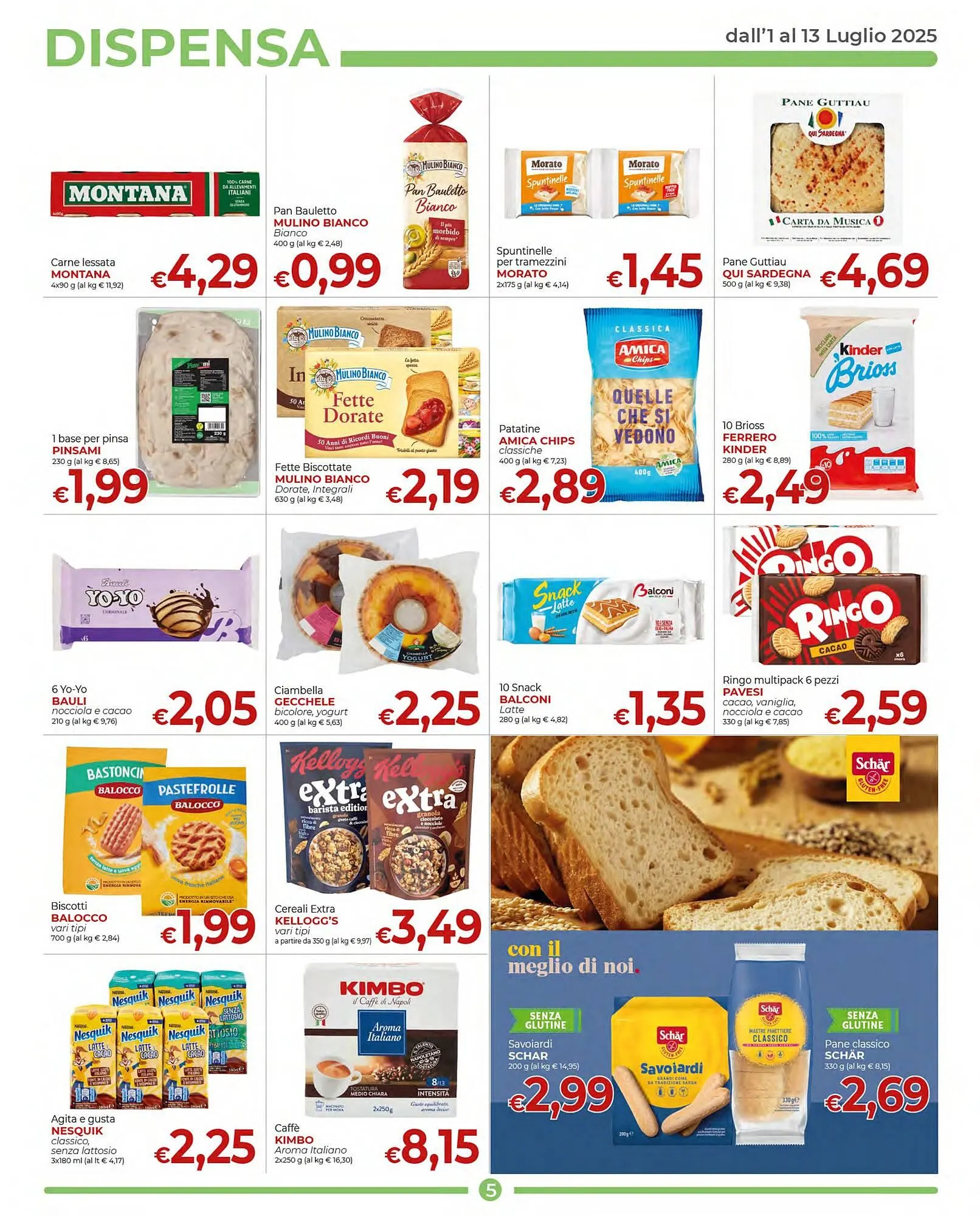 Volantino Supermercati Nonna Isa da 1 luglio a 13 luglio di 2025 - Pagina del volantino 5