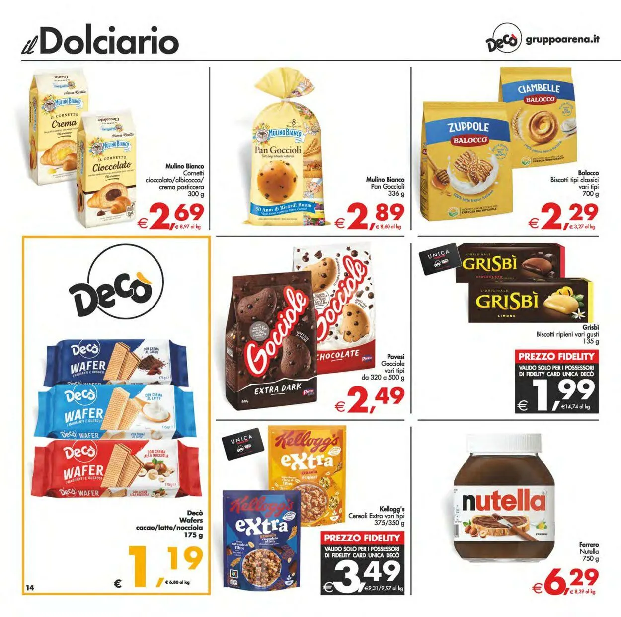 Deco Volantino attuale da 1 agosto a 11 agosto di 2025 - Pagina del volantino 14