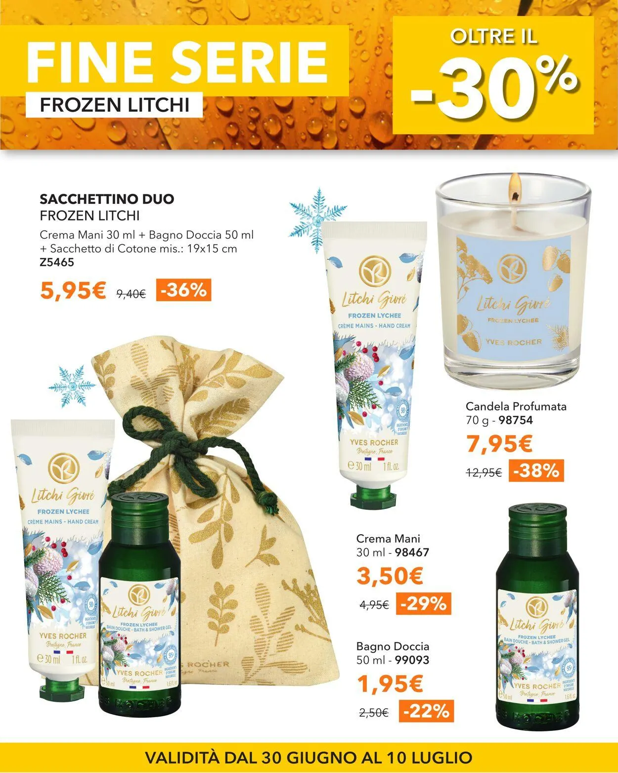 Yves Rocher Volantino attuale da 30 giugno a 10 luglio di 2025 - Pagina del volantino 11