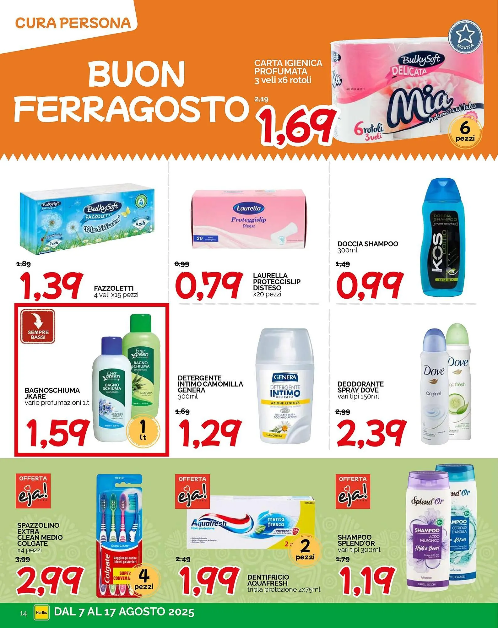 Volantino Hardis da 7 agosto a 17 agosto di 2025 - Pagina del volantino 14