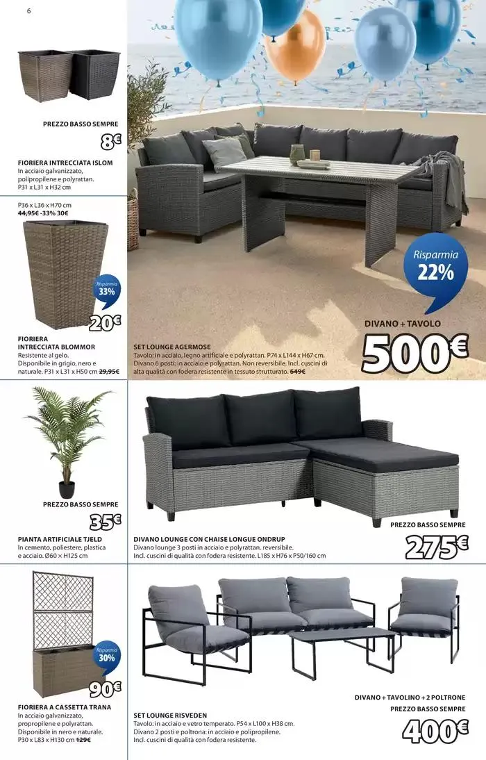 Festeggiamo i nostri 46 anni! da 20 marzo a 30 aprile di 2025 - Pagina del volantino 6