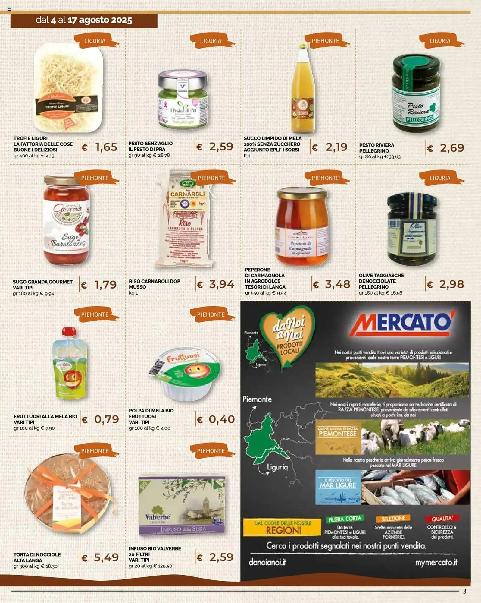 Volantino Mercatò Local da 4 agosto a 17 agosto di 2025 - Pagina del volantino 3
