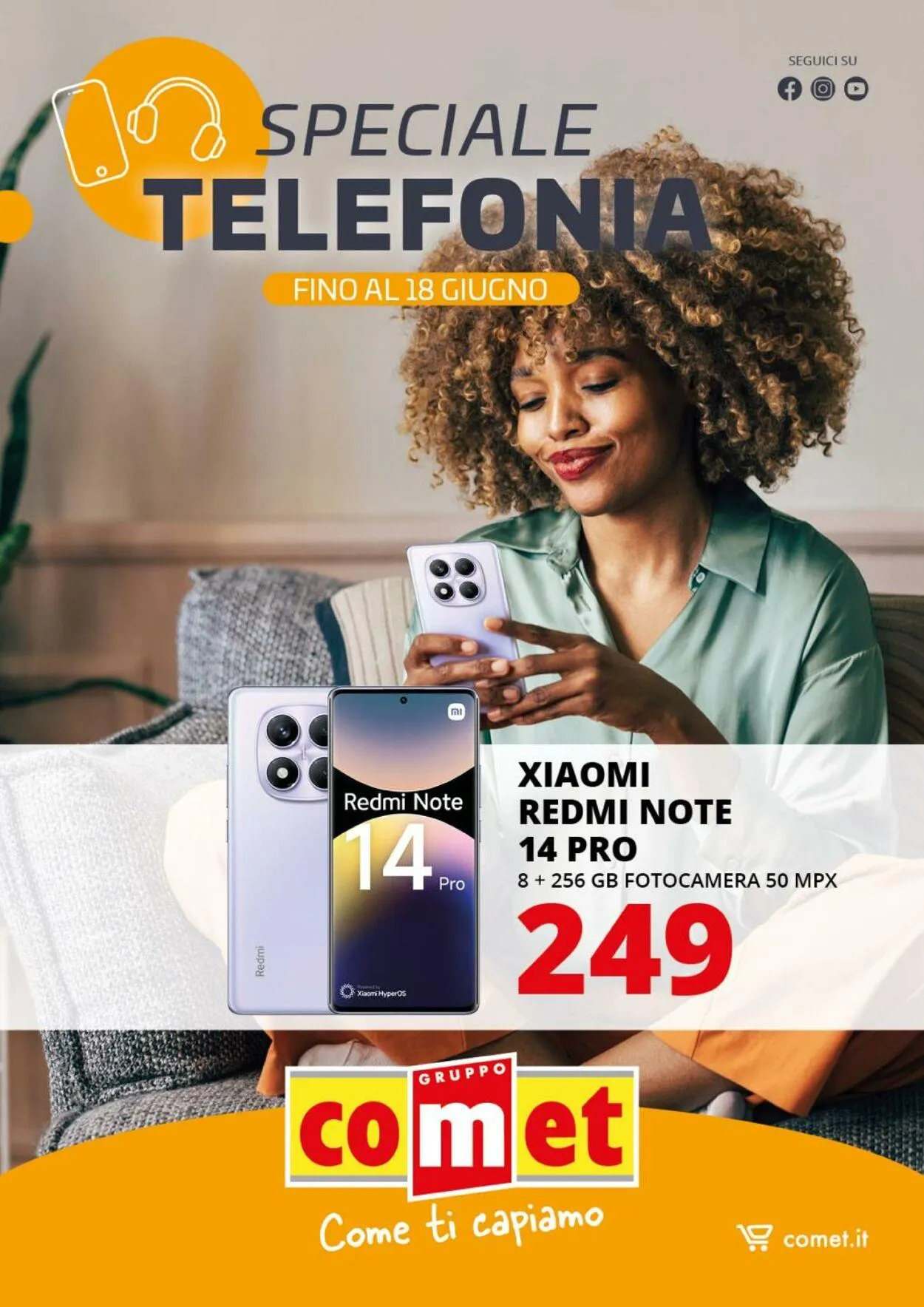 Comet Volantino attuale da 6 giugno a 18 giugno di 2025 - Pagina del volantino 1