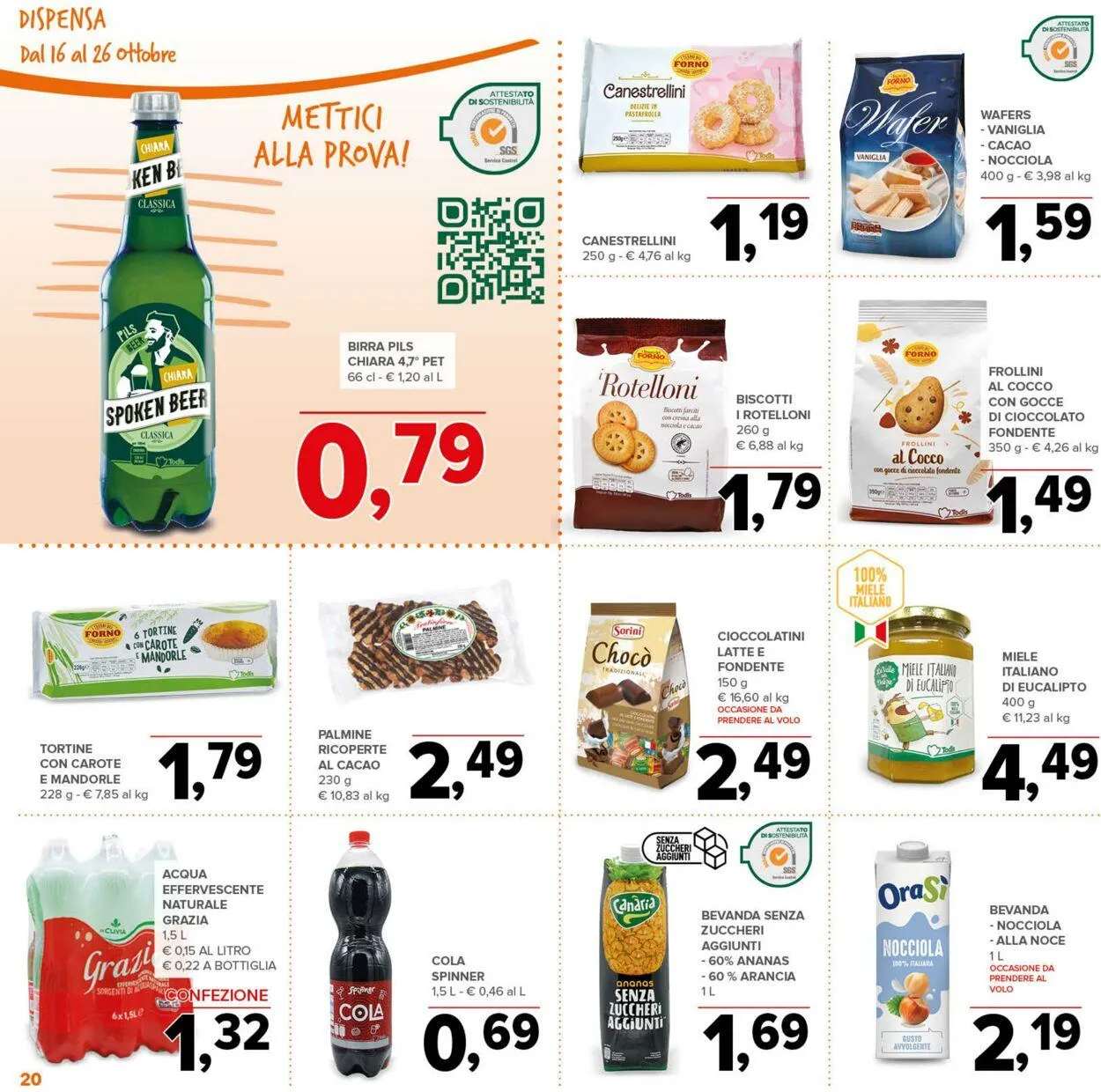 Todis Volantino attuale da 24 dicembre a 7 gennaio di 2026 - Pagina del volantino 20