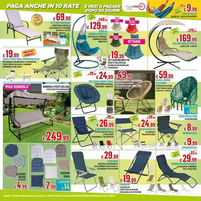 Paga anche in 10 rate da 7 aprile a 30 aprile di 2025 - Pagina del volantino 2