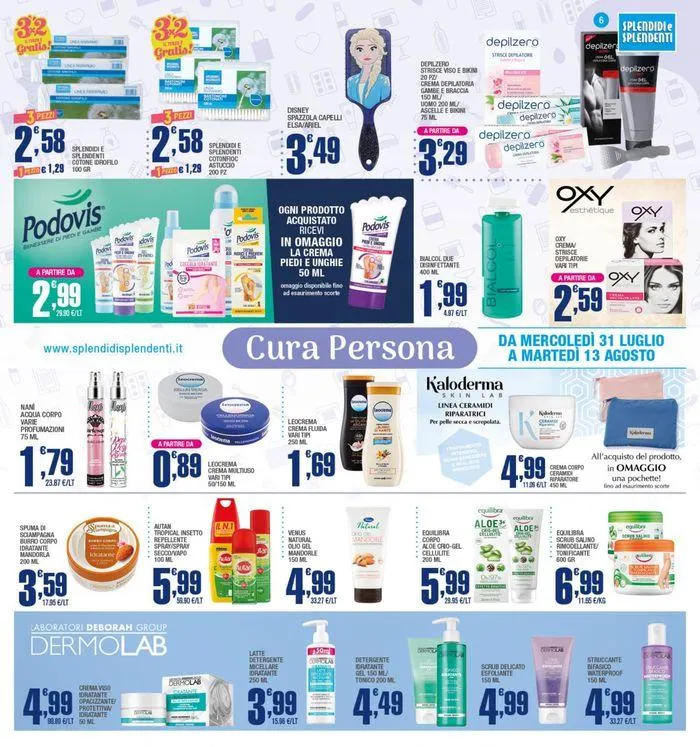 3x2 da 31 luglio a 13 agosto di 2024 - Pagina del volantino 6