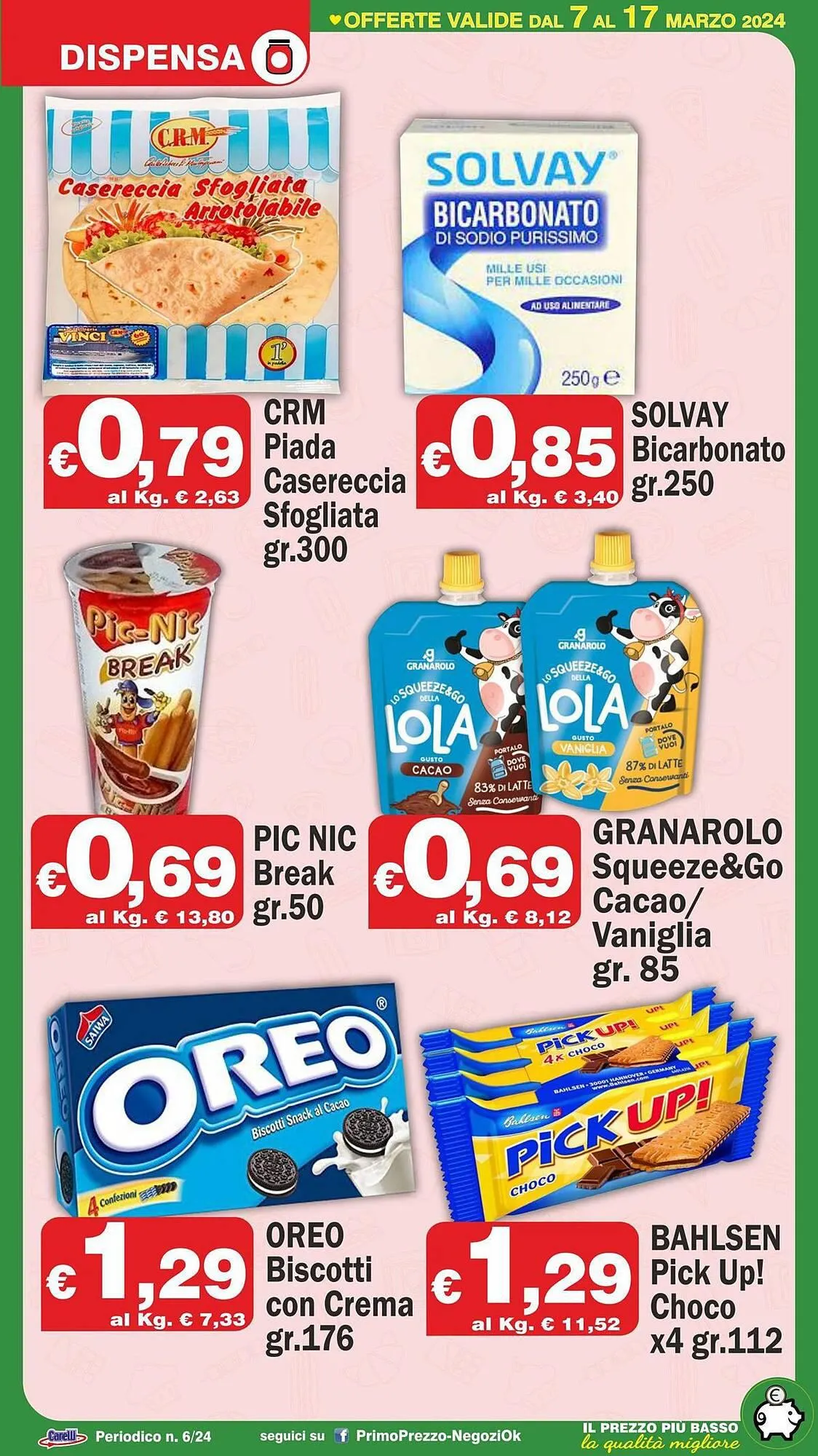 Volantino Primo Prezzo da 7 marzo a 17 marzo di 2024 - Pagina del volantino 12