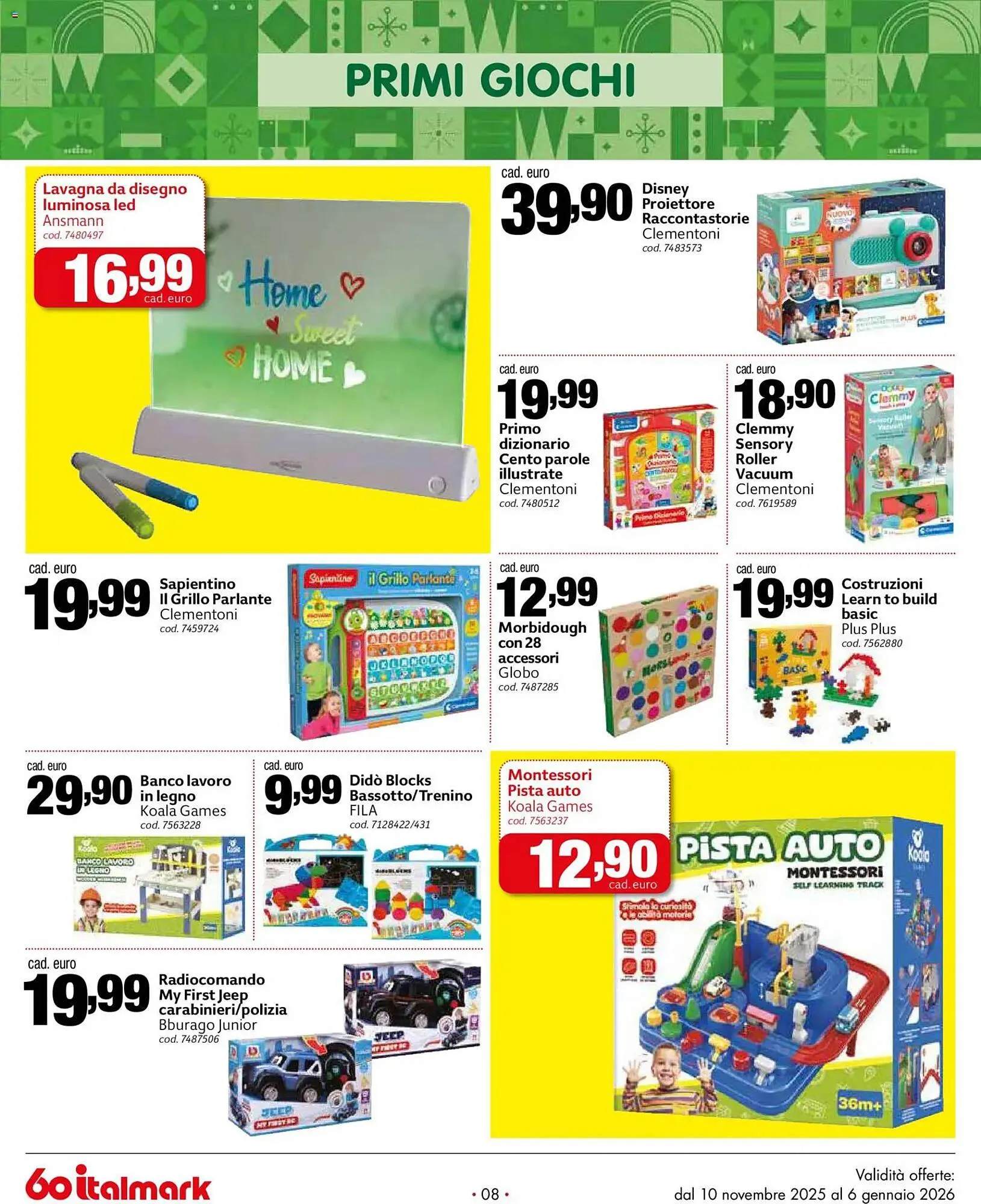 Volantino Italmark da 10 novembre a 6 gennaio di 2026 - Pagina del volantino 8