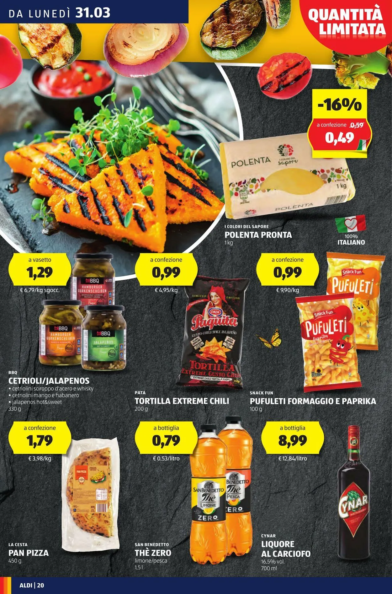 Aldi Volantino attuale da 31 marzo a 6 aprile di 2025 - Pagina del volantino 20