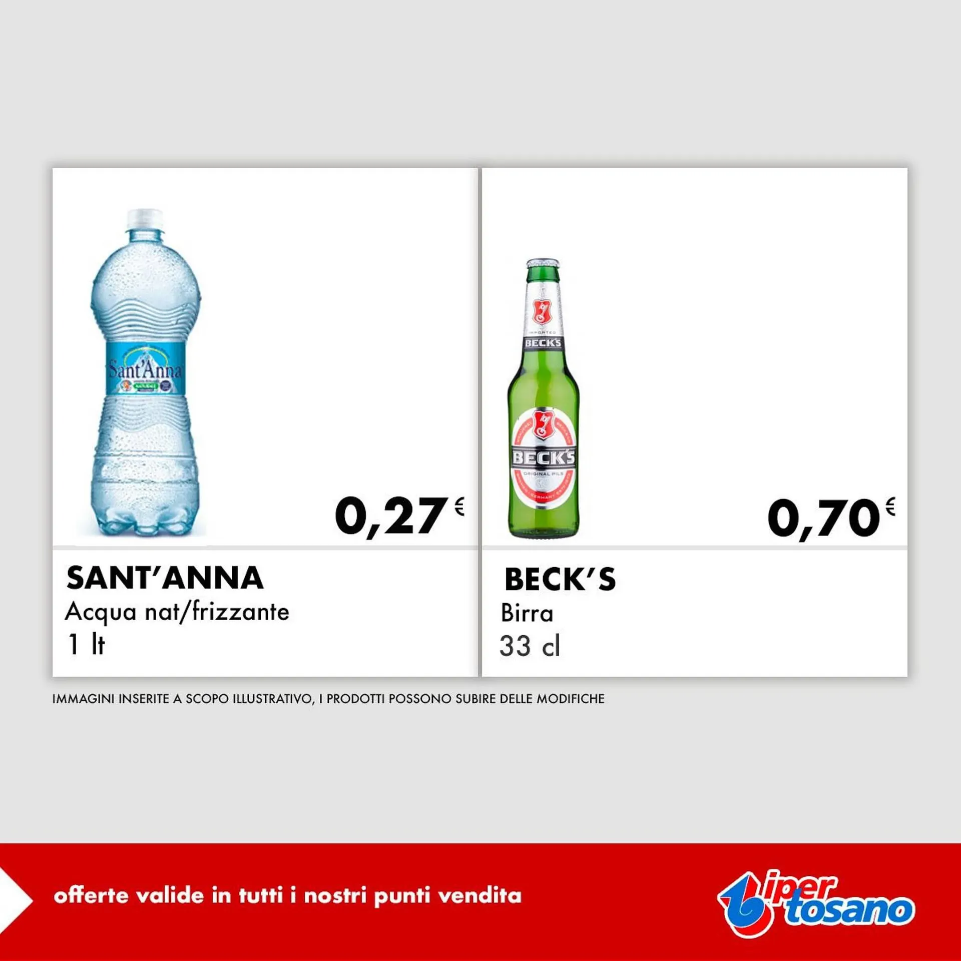 Volantino Iper Tosano da 8 dicembre a 14 dicembre di 2025 - Pagina del volantino 1