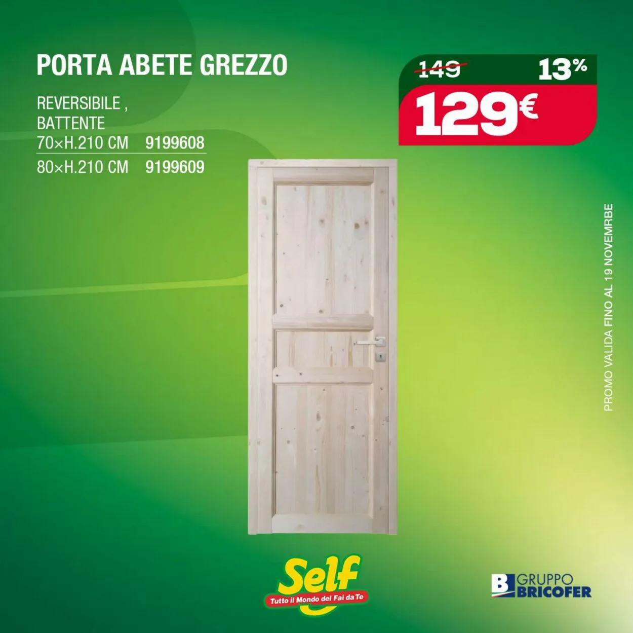 Self Volantino attuale da 6 novembre a 19 novembre di 2023 - Pagina del volantino 7