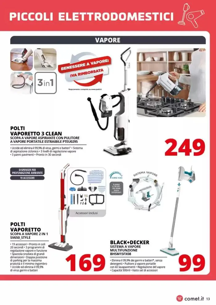 Speciale Piccoli Elettrodomestici da 7 marzo a 19 marzo di 2025 - Pagina del volantino 13