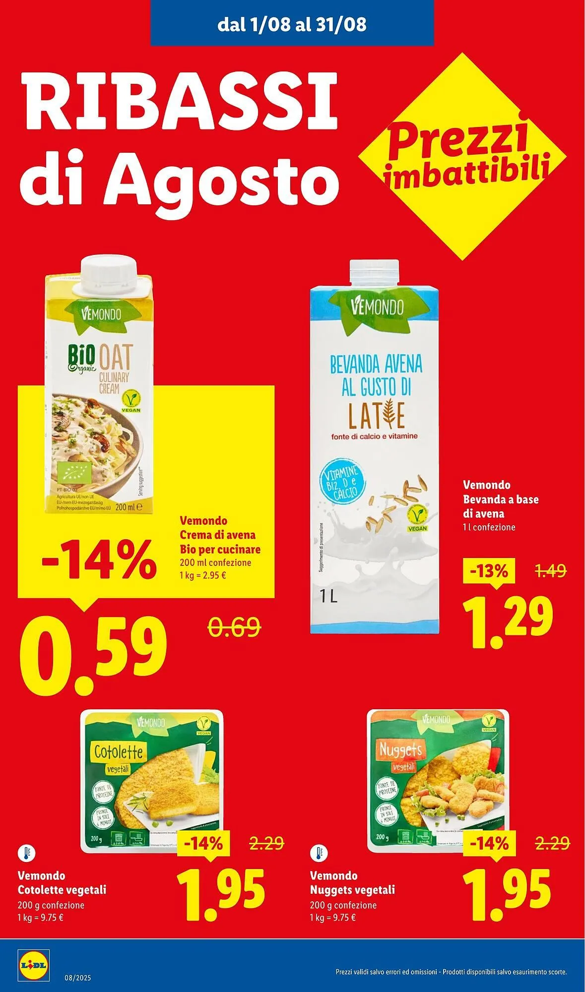 Volantino Lidl da 1 agosto a 31 agosto di 2025 - Pagina del volantino 6