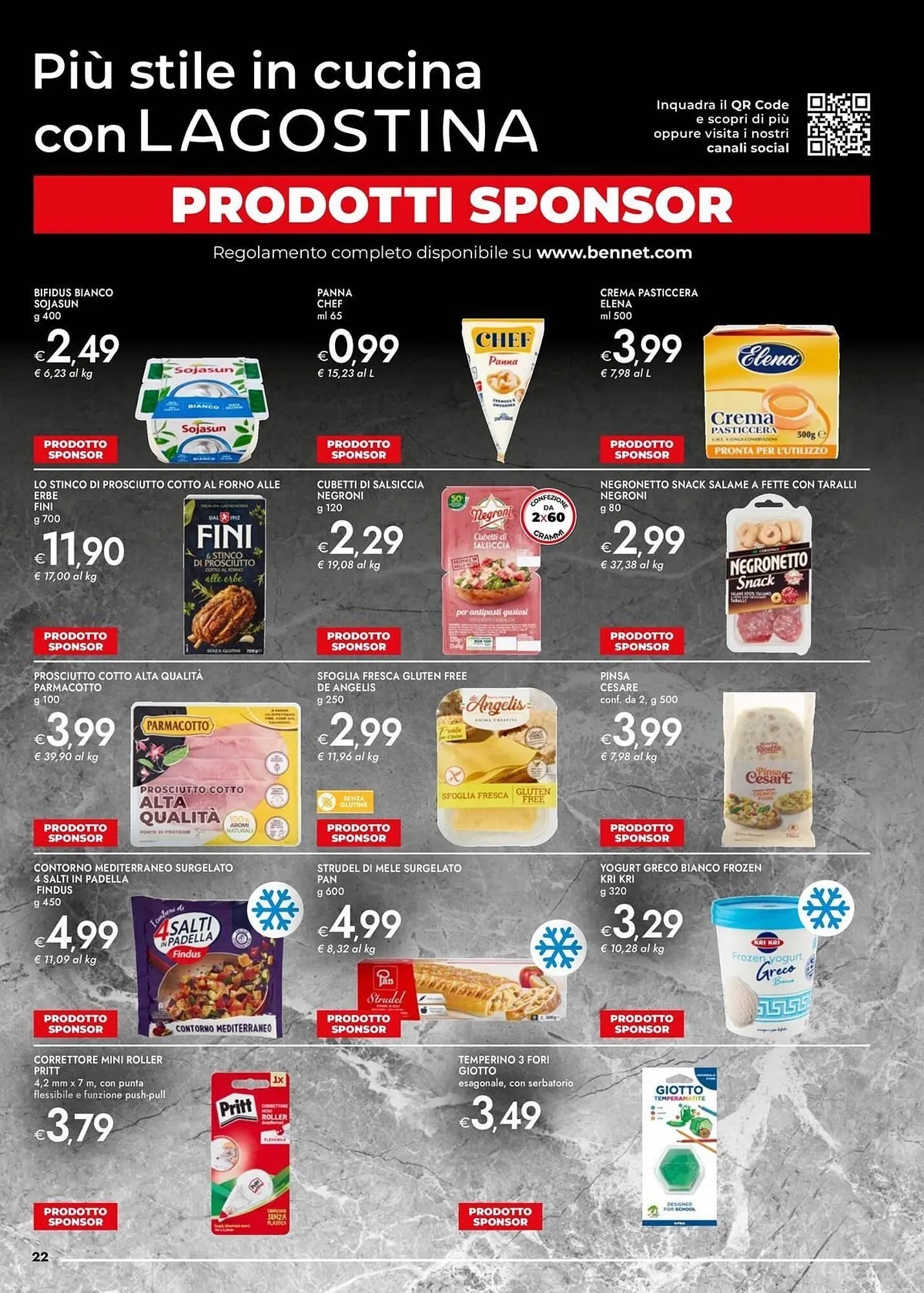 Volantino Bennet da 4 dicembre a 17 dicembre di 2025 - Pagina del volantino 22