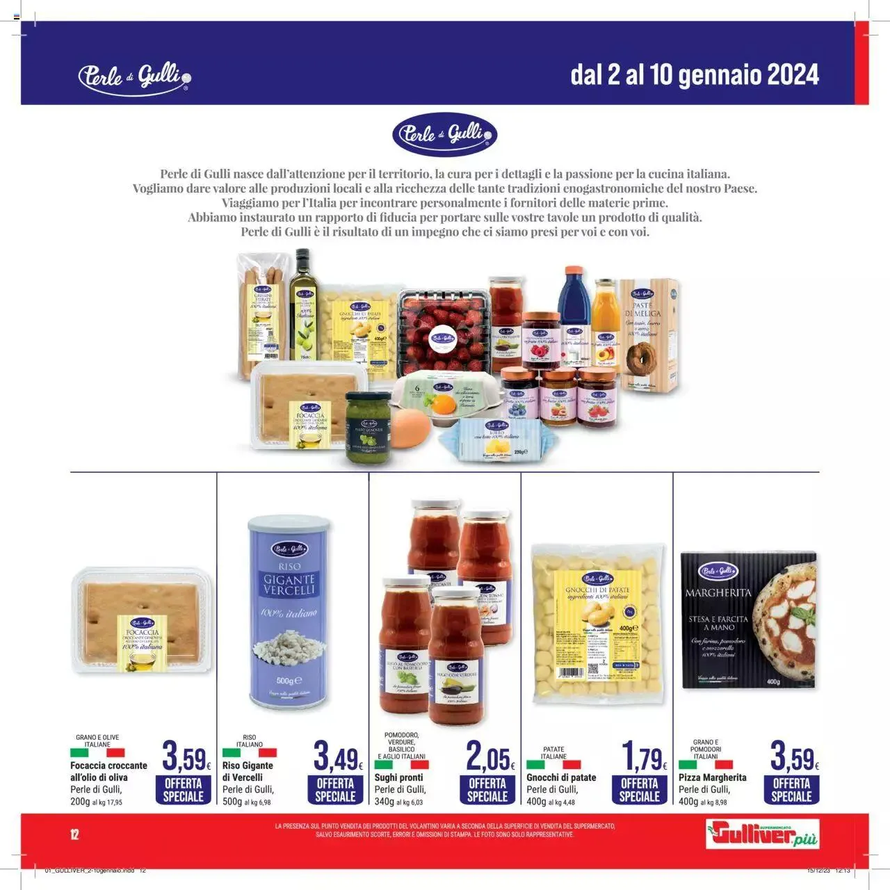 Volantino Gulliver da 2 gennaio a 10 gennaio di 2024 - Pagina del volantino 12