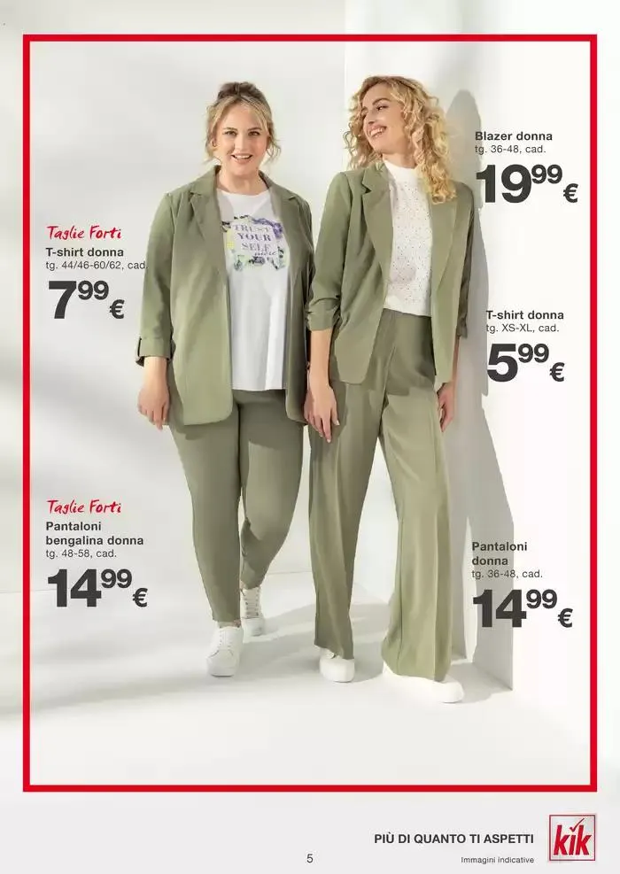 Taglie forti da 17 marzo a 31 marzo di 2025 - Pagina del volantino 5