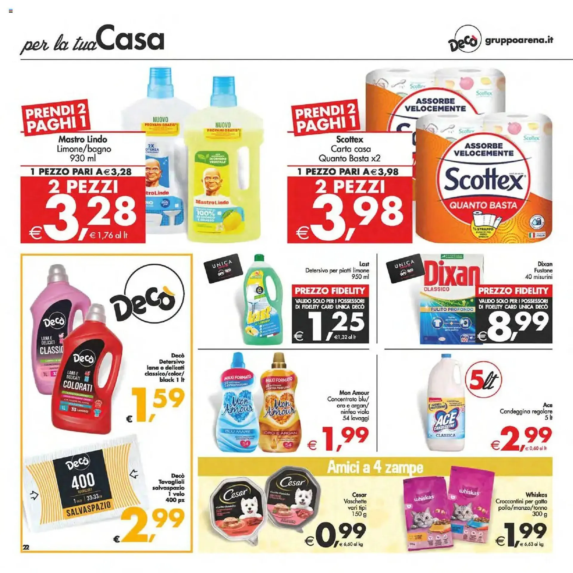 Volantino Deco Supermercati da 4 luglio a 13 luglio di 2025 - Pagina del volantino 22
