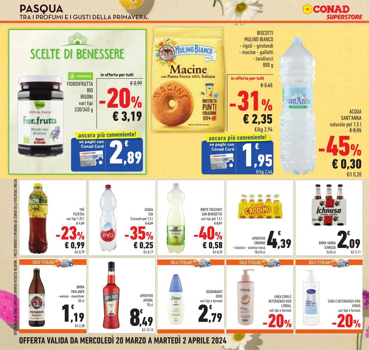 Conad - Superstore - Milano Volantino attuale da 20 marzo a 2 aprile di 2024 - Pagina del volantino 28