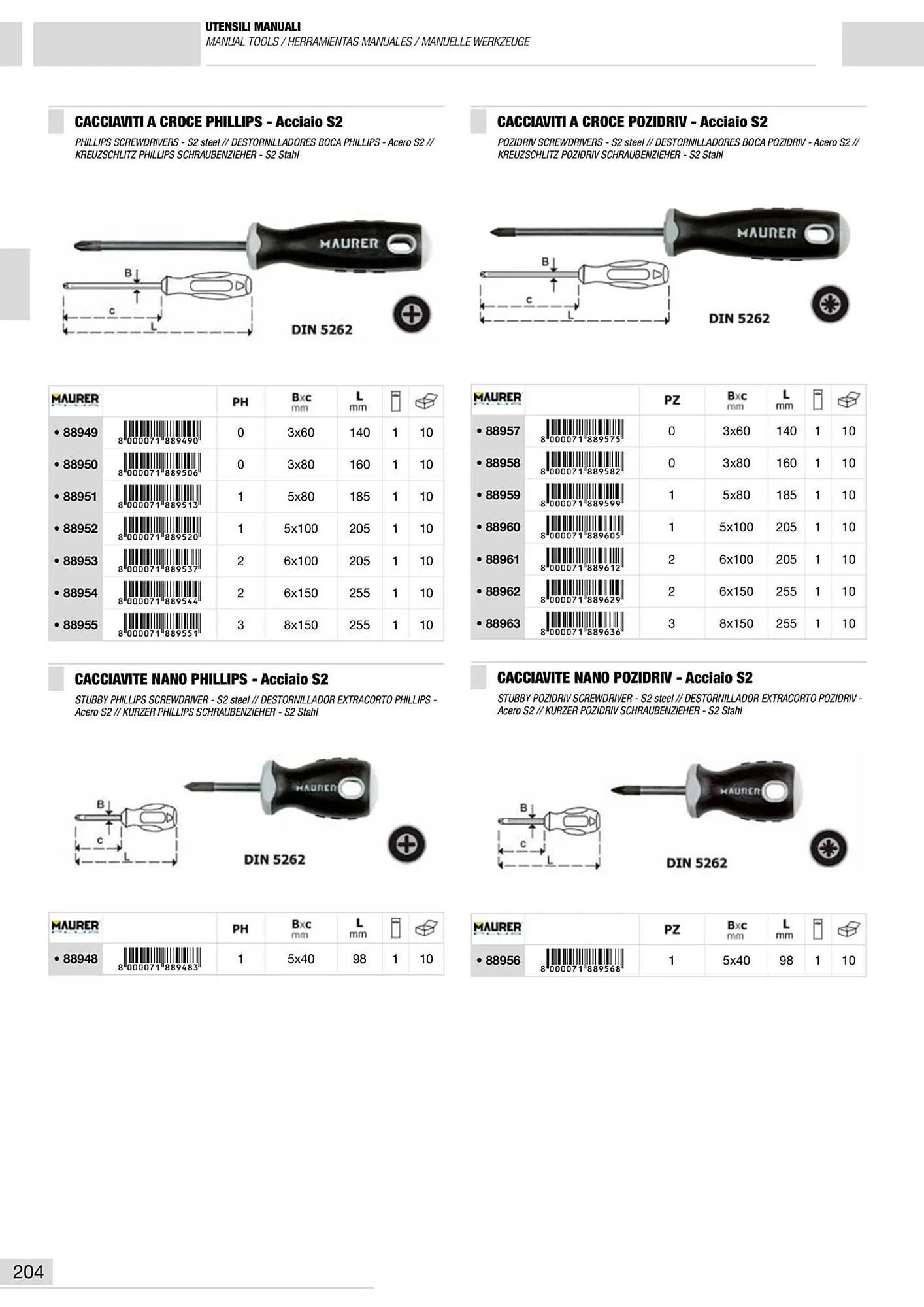 Volantino Maurer da 10 gennaio a 30 giugno di 2024 - Pagina del volantino 205