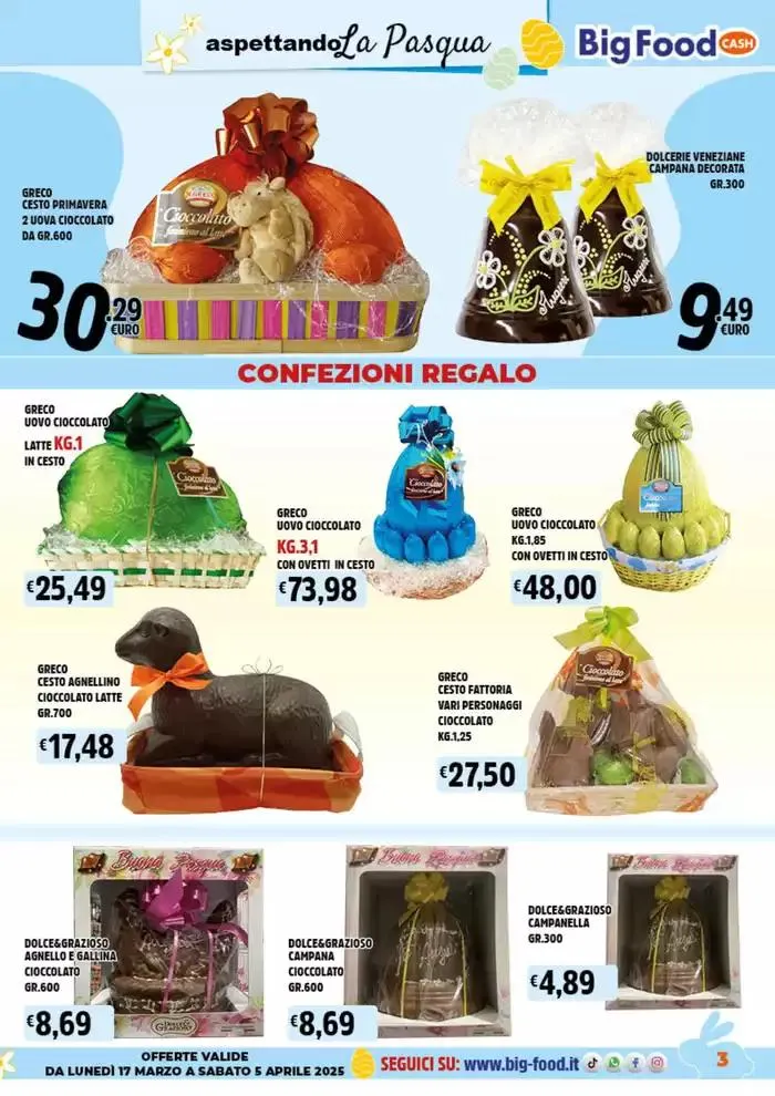 Aspenttando la pasqua da 17 marzo a 5 aprile di 2025 - Pagina del volantino 3