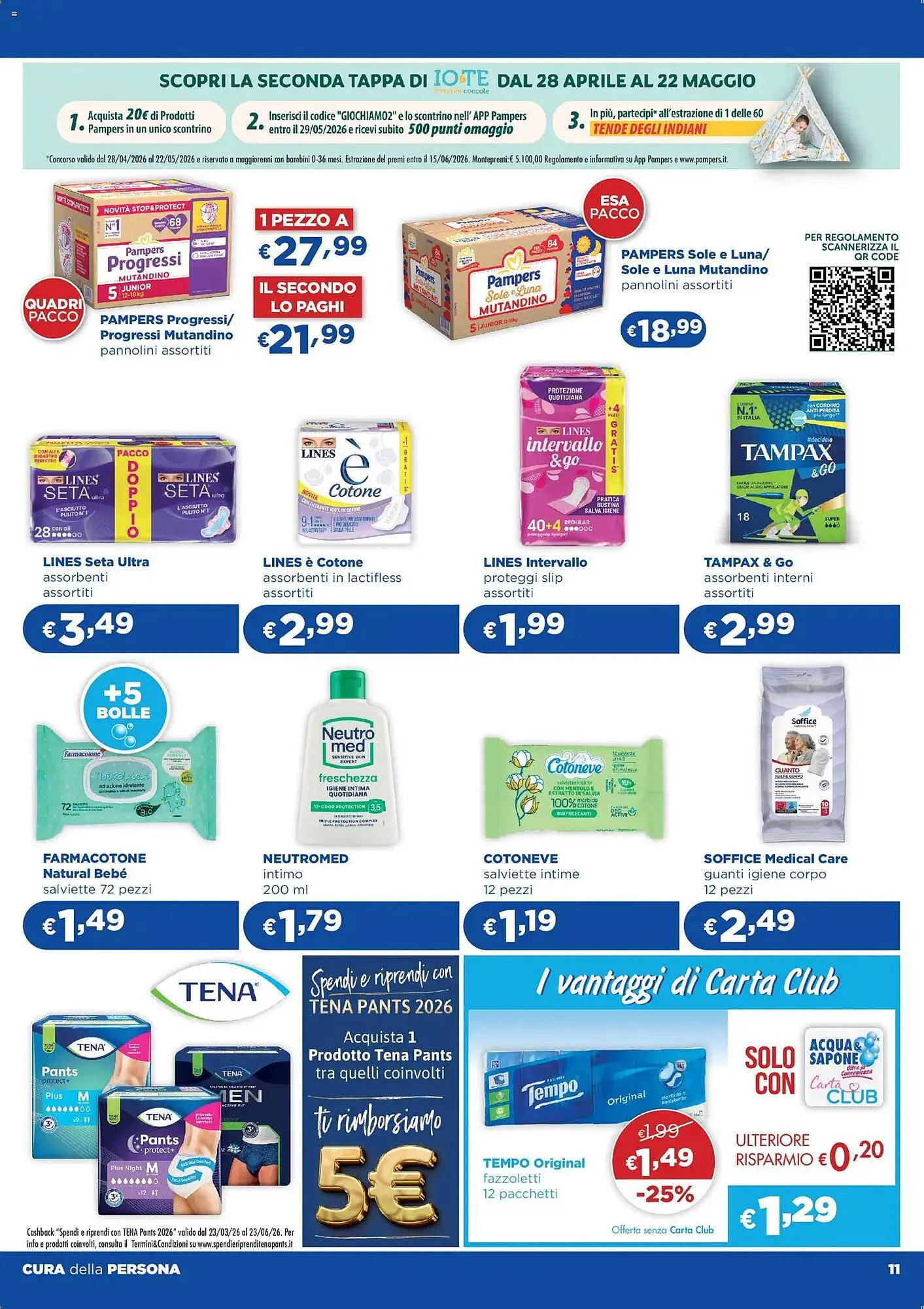 Volantino Acqua & Sapone da 29 aprile a 20 maggio di 2026 - Pagina del volantino 11