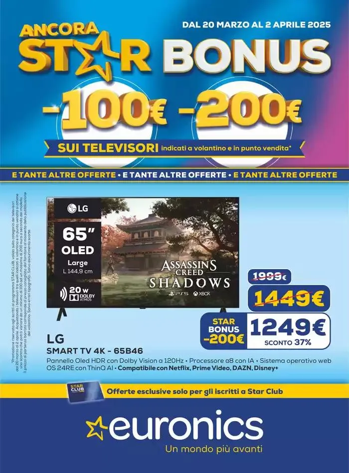 Ancora Star Bonus! da 20 marzo a 2 aprile di 2025 - Pagina del volantino 1
