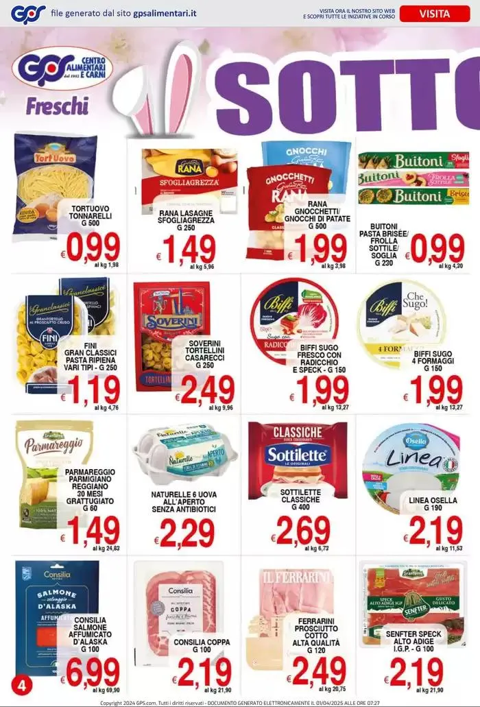 Sottocosto da 1 aprile a 10 aprile di 2025 - Pagina del volantino 4