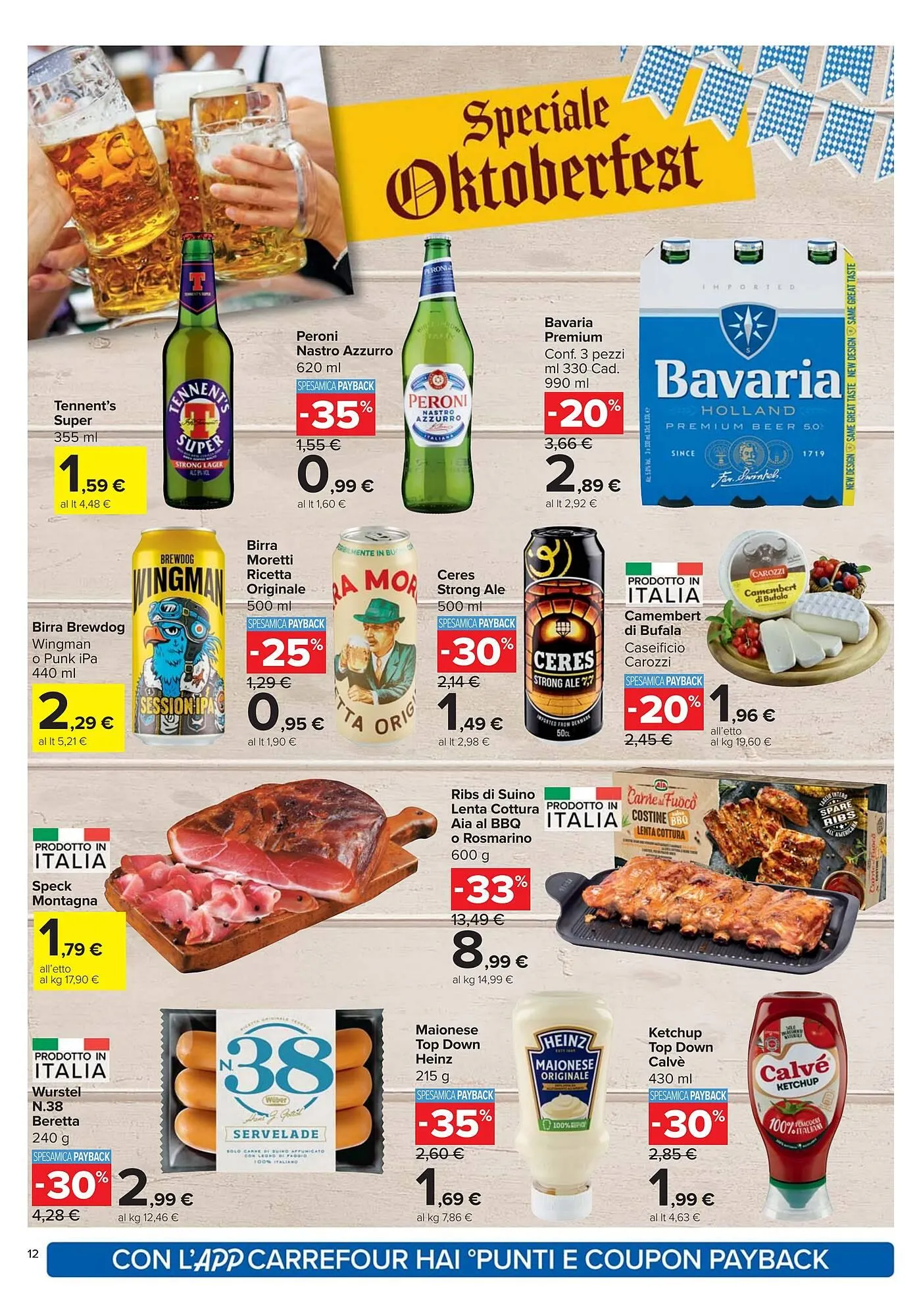 Volantino Carrefour Market da 26 settembre a 9 ottobre di 2025 - Pagina del volantino 12