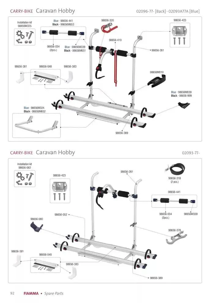 Spare parts catalogo 2025 da 14 gennaio a 31 dicembre di 2025 - Pagina del volantino 92