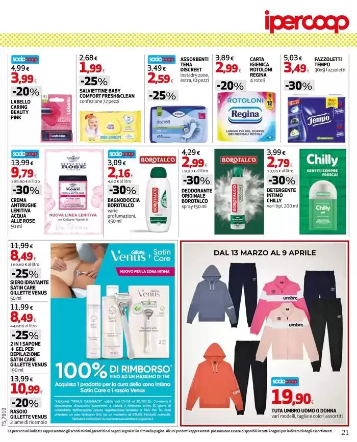 Sconti fino al 50% da 13 marzo a 26 marzo di 2025 - Pagina del volantino 21