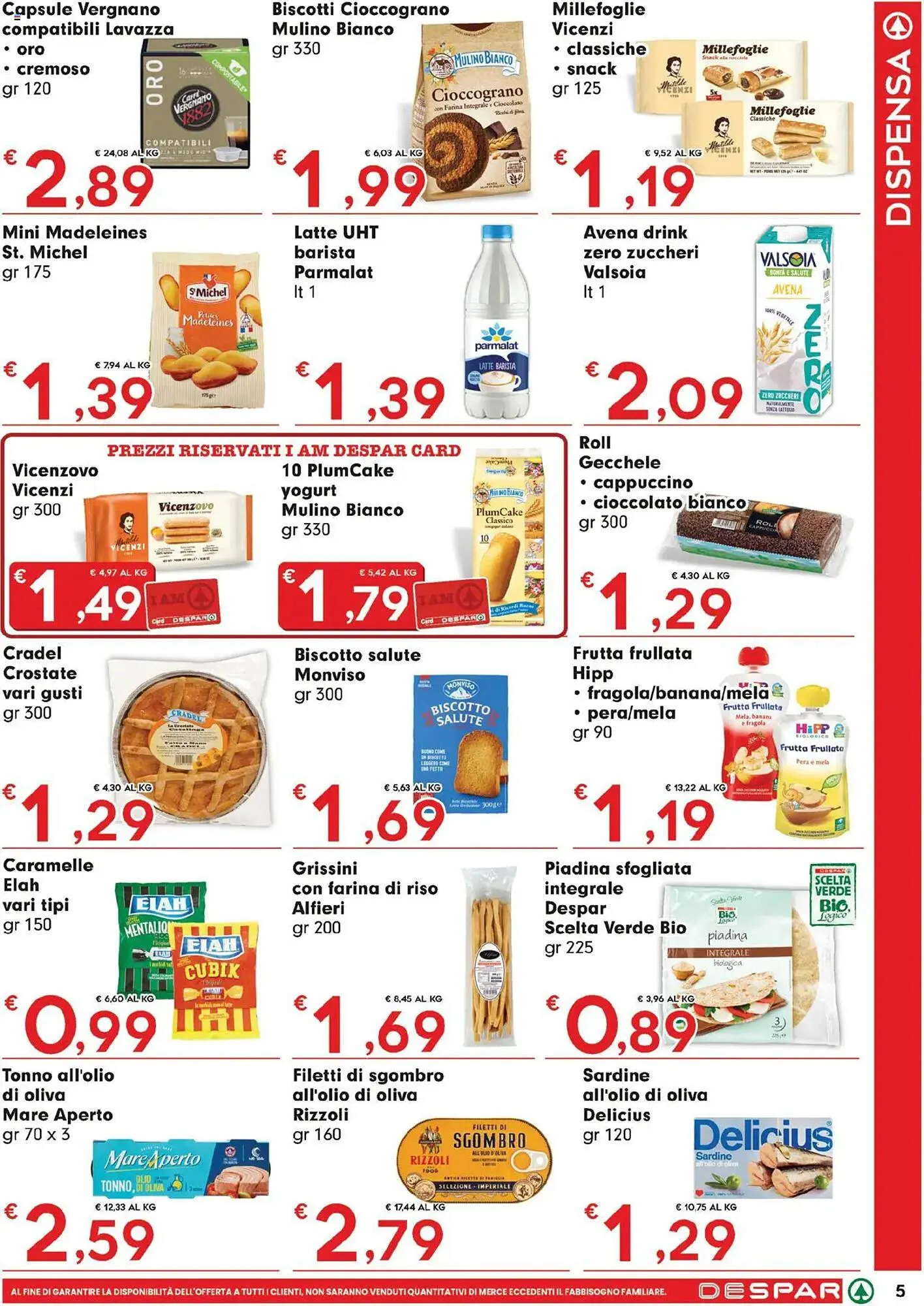 Volantino Despar da 3 luglio a 16 luglio di 2025 - Pagina del volantino 5