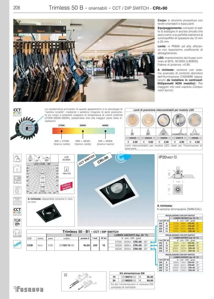 Fosnova LED 24/25 da 16 gennaio a 31 ottobre di 2025 - Pagina del volantino 210